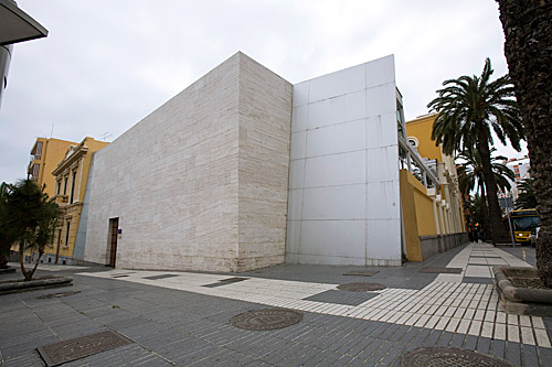 Fachada de la sede de la Unidad de Patrimonio